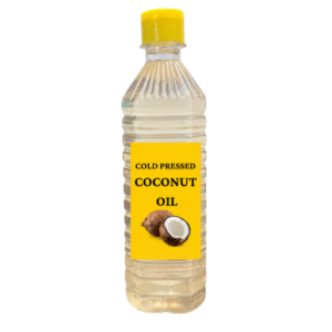Cold Pressed Coconut Oil 500ml — InfiniGoal wood pressed marachekku pure coconut oil