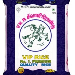 VKR Sivaji Premium Boiled Rice 25kg Family Value Pack