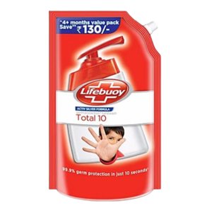 Lifebuoy Hand Wash Total 10 Activ Naturol 750ml refill pouch