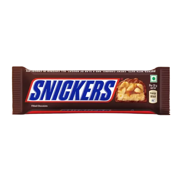 Snickers Peanut Nougat & Caramel Chocolate Bar- 40g