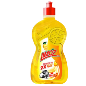 LIMOZ Yellow Dish Wash Gel 500ml Lemon Dishwashing Liquid