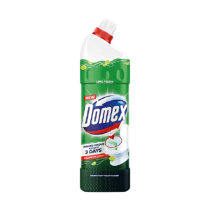 Domex Lime Fresh Toilet Cleaner 1L Kills 99.9 Percent Germs Fights Odour For 3 Days