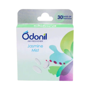 Odonil Jasmine Mist Toilet Air Freshener 50g Long Lasting Bathroom Room Wardrobe Freshener