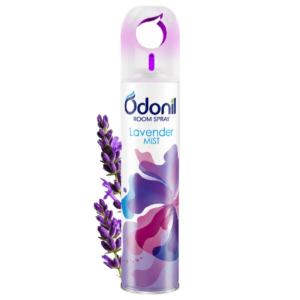 Odonil Lavender Mist Room Freshener Spray 220ml Long Lasting Air Freshener for Home Office Bathroom