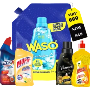 Budget Friendly HomeCare Combo All in One Household Cleaning Essentials Pack