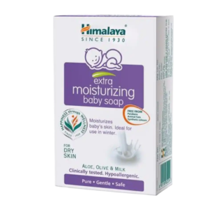 Himalaya Extra Moisturizing Baby Soap for Dry Skin 125g | Aloe Olive Milk Baby Soap | Buy Online Chennai | InfiniGoal