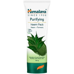 Himalaya Purifying Neem Pack 100g Herbal Face Pack with Neem Turmeric and Natural Clay