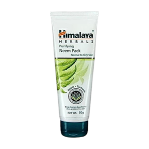 Himalaya Purifying Neem Pack 50g Herbal Face Pack for Oil Control and Deep Cleansing