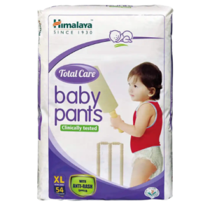 Himalaya Total Care Baby Pants Diapers XL 54 Pieces Anti Rash Shield Extra Large Baby Diapers