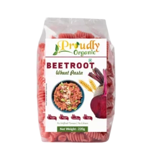 Proudly Organic Beetroot Wheat Pasta 220g Healthy Pasta