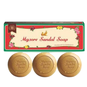 Mysore Sandal Soap 3 x 150g Pack