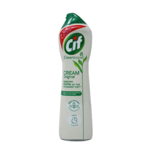 Cif Cleanboost Cream Original 500ml Multi Surface Cleaner for Tough Stain and Dirt Removal