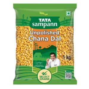 Tata Sampann Unpolished Chana Dal 1kg Premium Protein Rich Dal