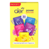 Godrej Aer Power Pocket Bathroom Freshener Pack of 5 Long Lasting Multi Fragrance Air Freshener