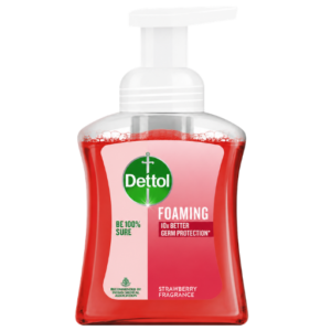 Dettol Foaming Hand Wash Strawberry Pump Foam Hand Wash Strawberry Hand Wash Dettol Hand Wash by InfiniGoal