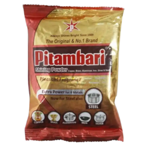 Pitambari Shining Powder 500g Metal Cleaner for Brass Copper Silver and Steel