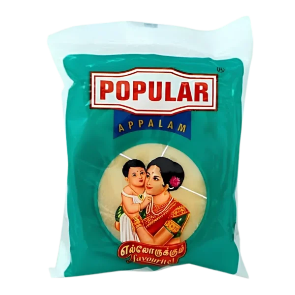 Popular Appalam 80g Traditional Papad Pack