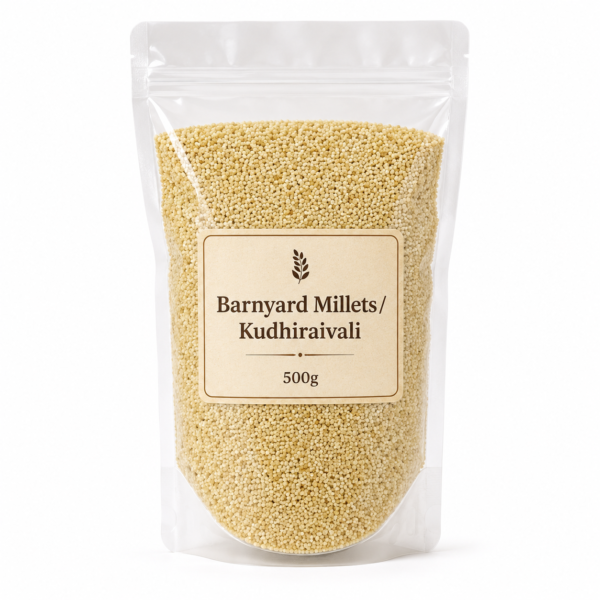 Barnyard Millets Kudhiraivali Barnyard Millet Rice Premium Barnyard Millets Natural Millets Healthy Grains Traditional Millet by InfiniGoal
