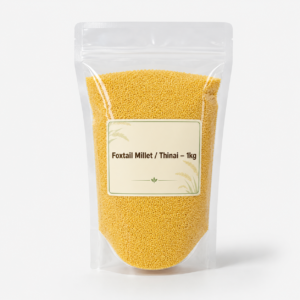 Foxtail Millet Thinai Foxtail Millet Rice Premium Foxtail Millet Natural Millets Healthy Grains Traditional Millet by InfiniGoal