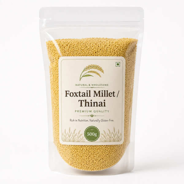 Foxtail Millet Thinai Foxtail Millet Rice Premium Foxtail Millet Natural Millets Healthy Grains Traditional Millet by InfiniGoal