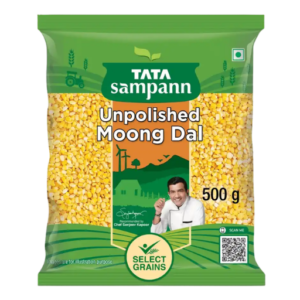 Tata Sampann Unpolished Moong Dal 500g Premium Yellow Split Moong Dal