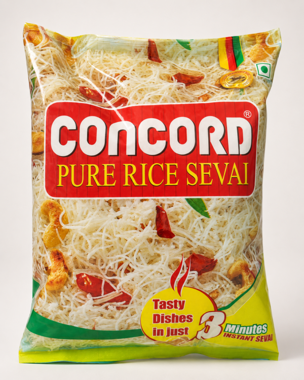 Concord Pure Rice Sevai 200g instant rice sevai for quick tasty dishes