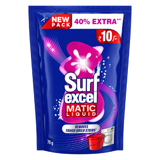 Surf Excel Matic Liquid Sachet 70g
