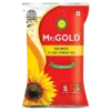 Mr Gold Sunflower Oil 1L Refined Sunflower Cooking Oil Pack