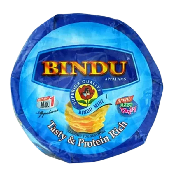 Bindu Appalam 100g Traditional South Indian Papad Pack