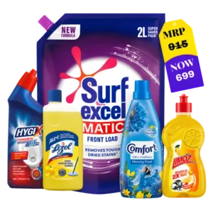 HomeCare Essentials Combo All in One Household Cleaning Products Pack