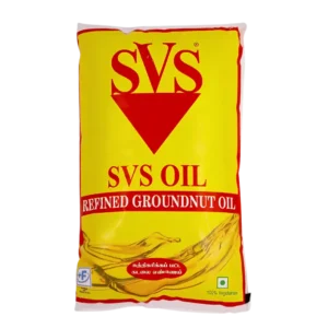 SVS Groundnut Oil 1L Groundnut Cooking Oil Pack