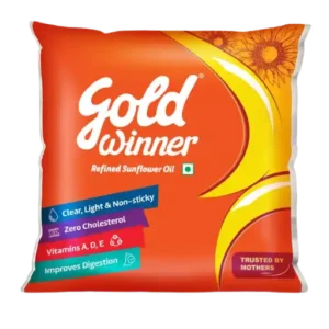 Gold Winner Refined Sunflower Oil 500ml Sunflower Cooking Oil Pack