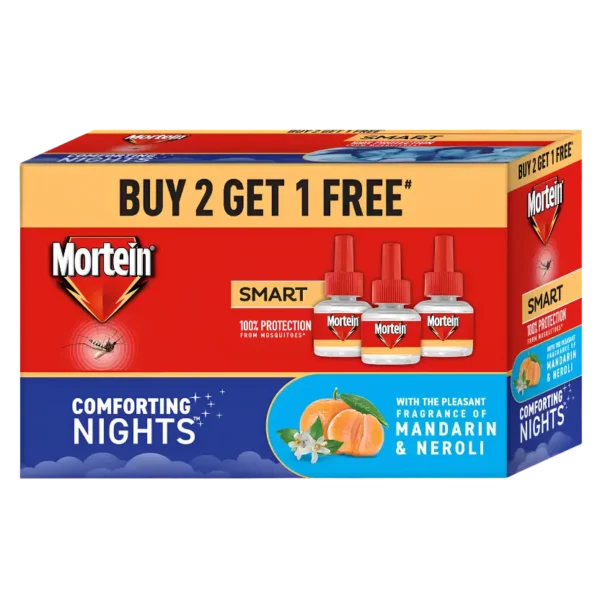 Mortein Mosquito Repellent Liquid Refill 3 x 45ml Pack Machine Not Included