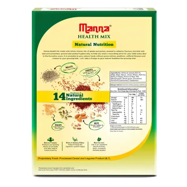 Manna Health Mix 675g Multigrain Health Mix Sathu Maavu Pack