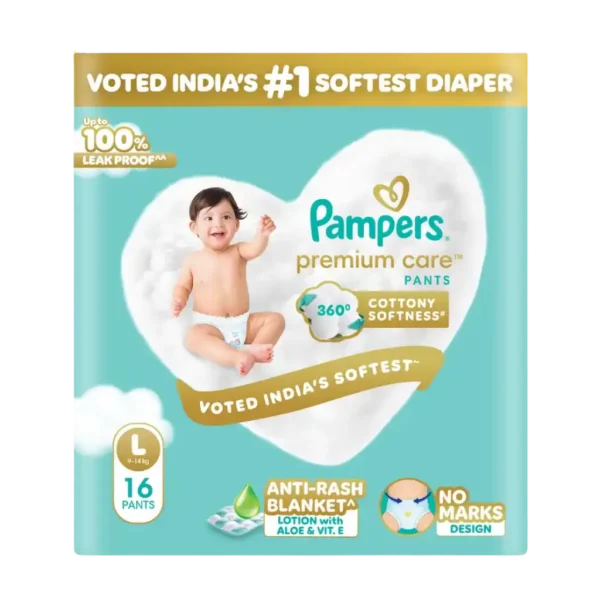 Pampers Premium Care Pants | L | 16 pcs
