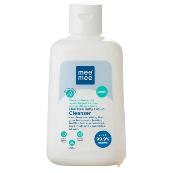 Mee Mee Baby Liquid Cleanser for Bottles, Nipples, Accessories, Toys, Fruits & Vegetables