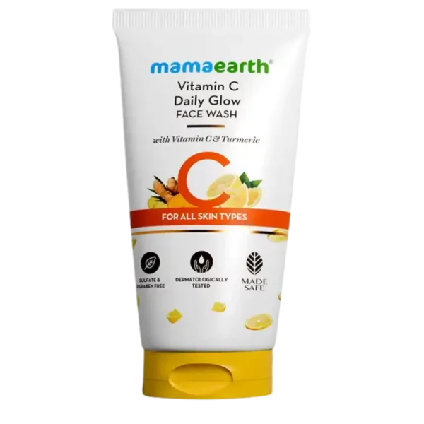 Mamaearth Vitamin C Face Wash with Vitamin C & Turmeric for Skin Illumination
