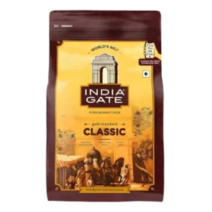India Gate Classic Basmati Rice Premium Long Grain Biryani Rice Pack