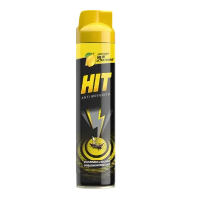 HIT Lime Fragrance Flying Insect and Mosquito Repellent Spray 400ml