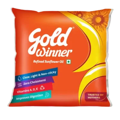 Gold Winner Refined Sunflower Oil 500ml Sunflower Cooking Oil Pack