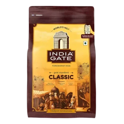 India Gate Classic Basmati Rice Premium Long Grain Biryani Rice Pack