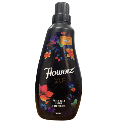 Flowerz Mystic Aura fabric conditioner 800ml premium laundry conditioner