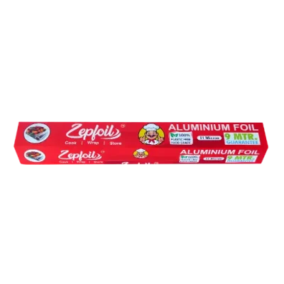 Zepfoil Aluminium Foil 9 Metre 1 Roll Kitchen Foil