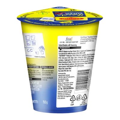 MAGGI Masala Cuppa Noodles 70g Instant Masala Cup Noodles
