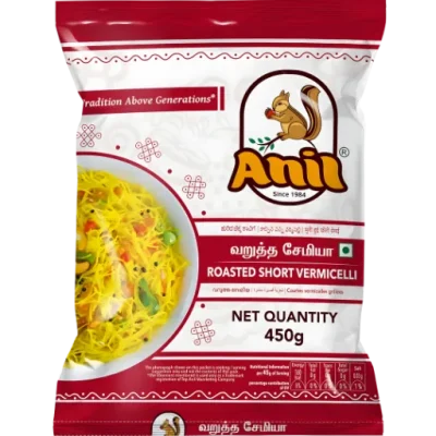 Anil Semiya 450g Wheat Vermicelli Pack for Upma and Payasam