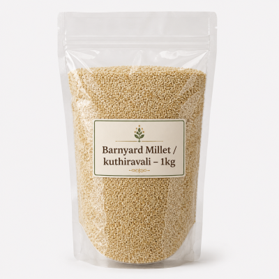 Barnyard Millets Kudhiraivali Barnyard Millet Rice Premium Barnyard Millets Natural Millets Healthy Grains Traditional Millet by InfiniGoal