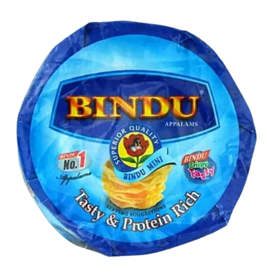 Bindu Appalam 100g Traditional South Indian Papad Pack