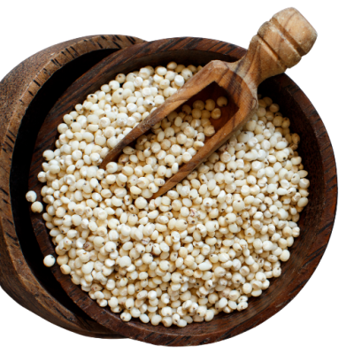 White Sorghum Jowar 500g Premium Whole Grain for Healthy Cooking