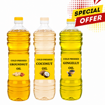 Buy Wood Pressed Oil Combo Online in Chennai at Best Offer Price